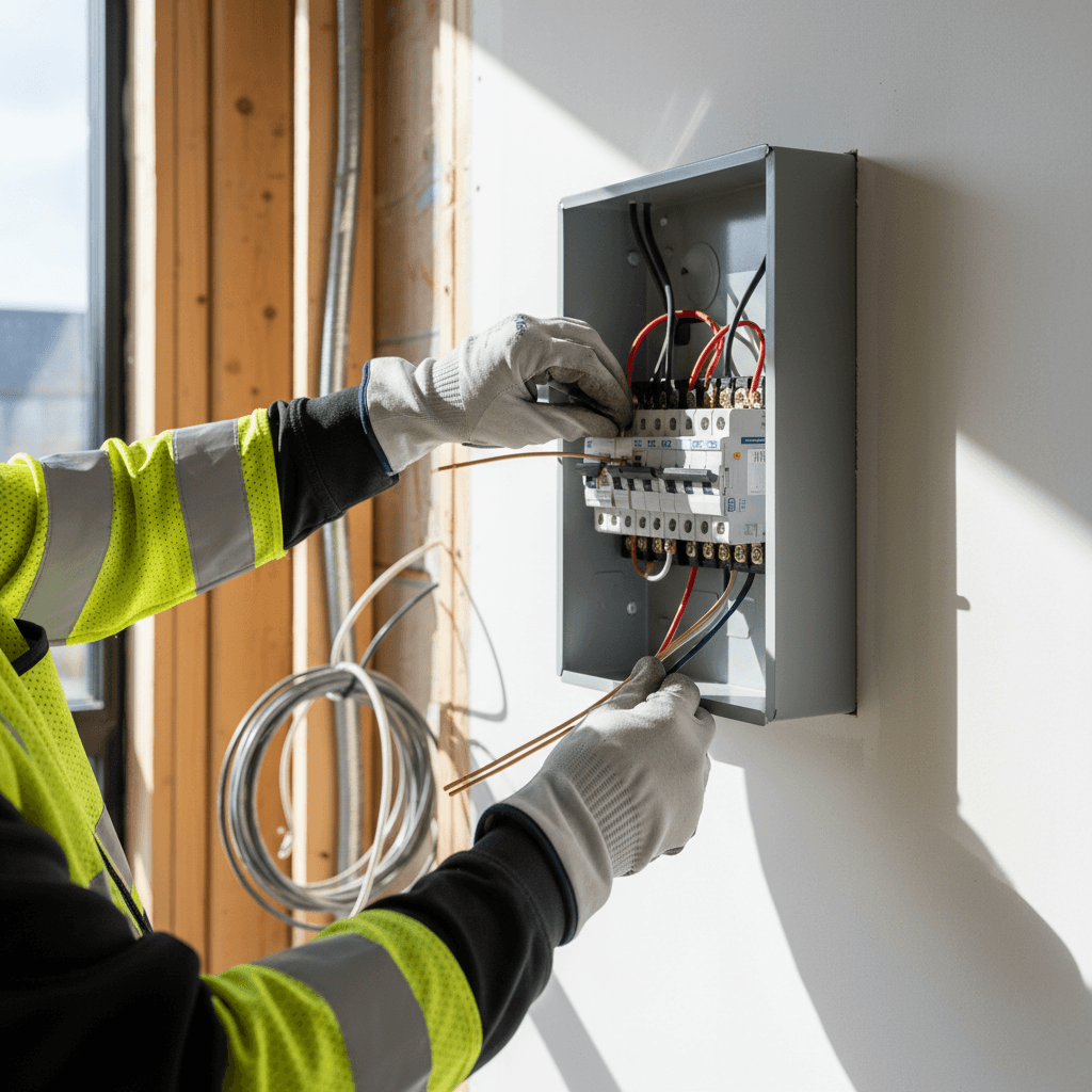 Service panel installs
